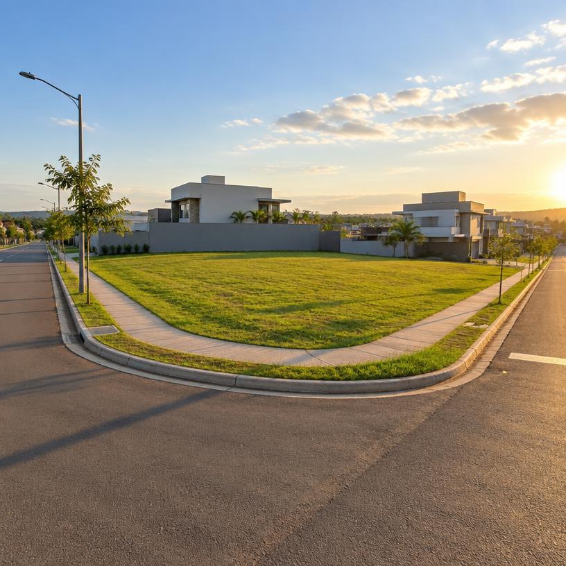 Lote de Esquina — Quadra C